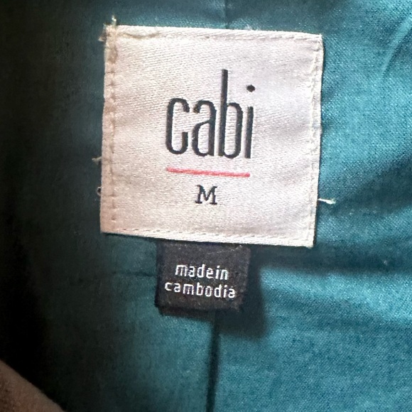 CABI Style #6248 Highclere Trench 100% cotton plaid trench coat NWOT- sz Medium - Picture 16 of 16